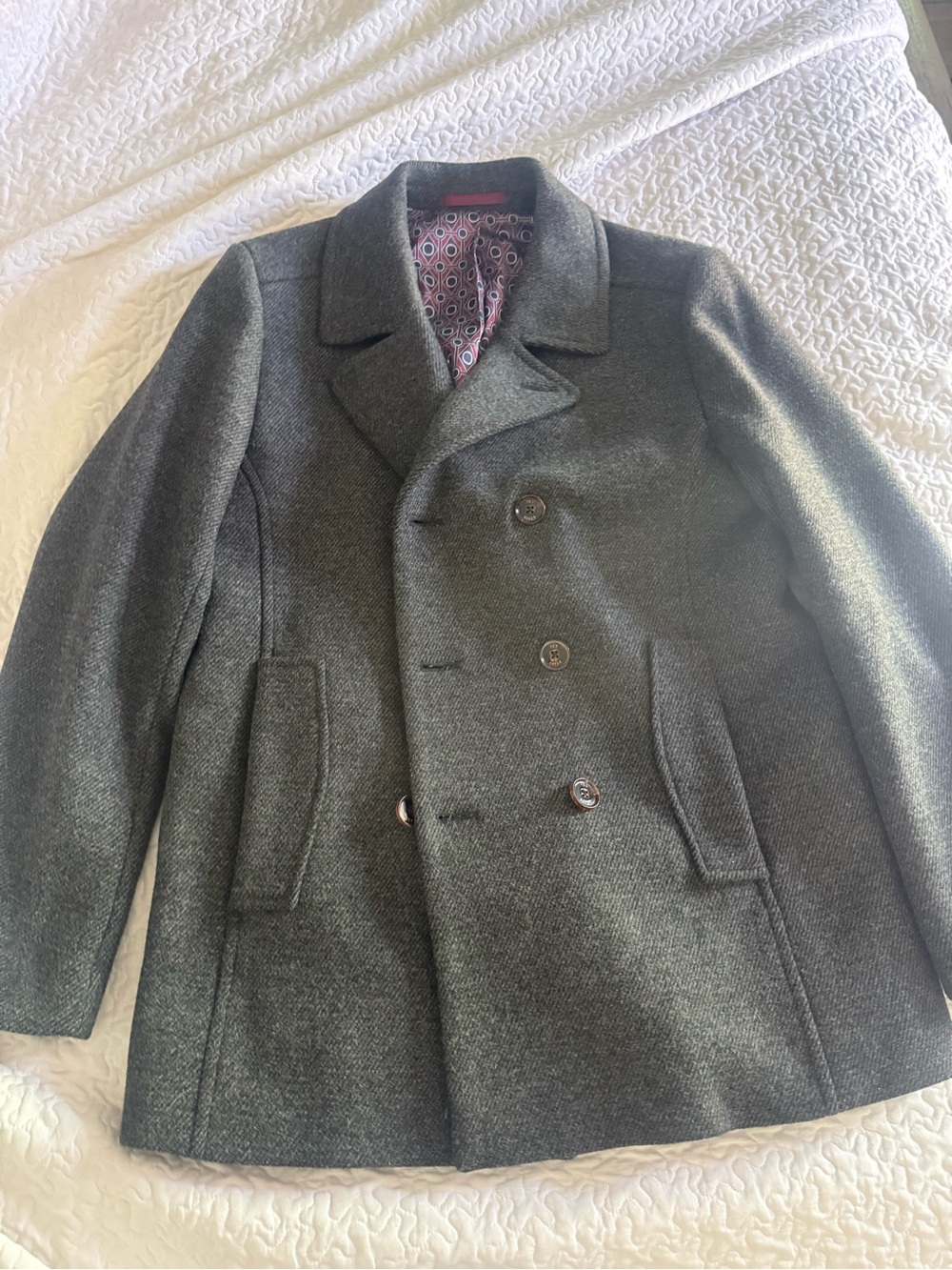 Ted Baker Charcoal Gray Tailored Blazer